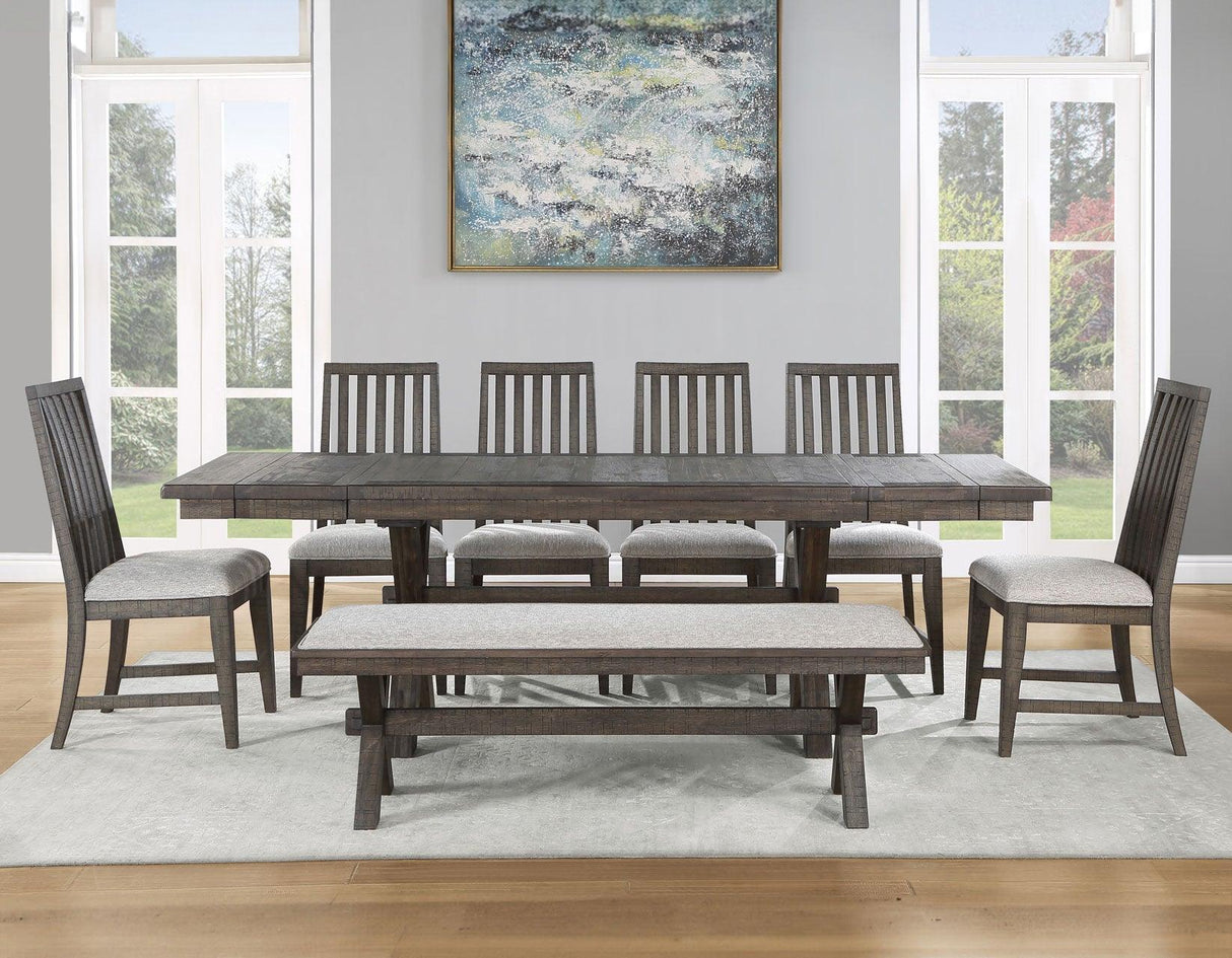 Riverdale Bench, Black by Steve Silver at Eve Furniture