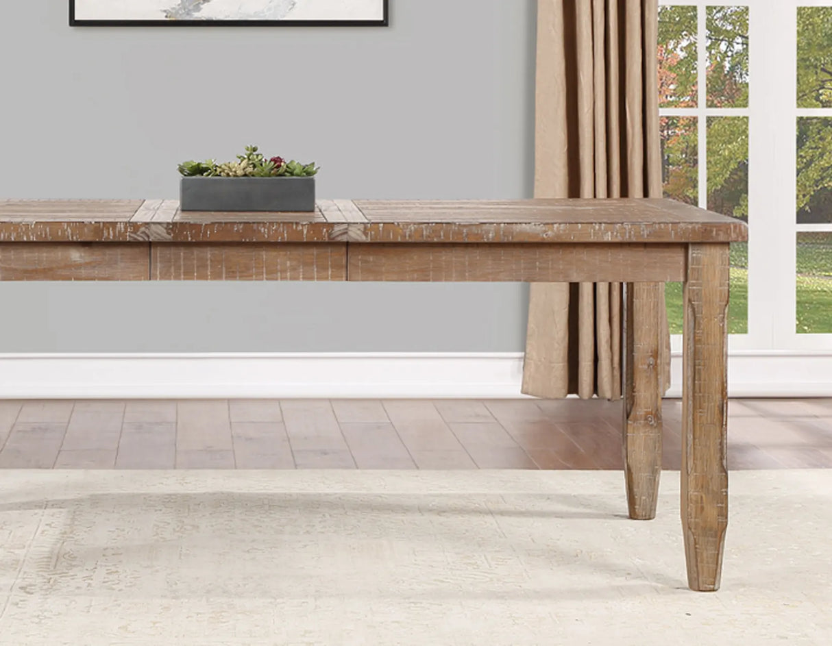 Riverdale Oatmeal/Driftwood Dining Room Set by Steve Silver at Eve Furniture