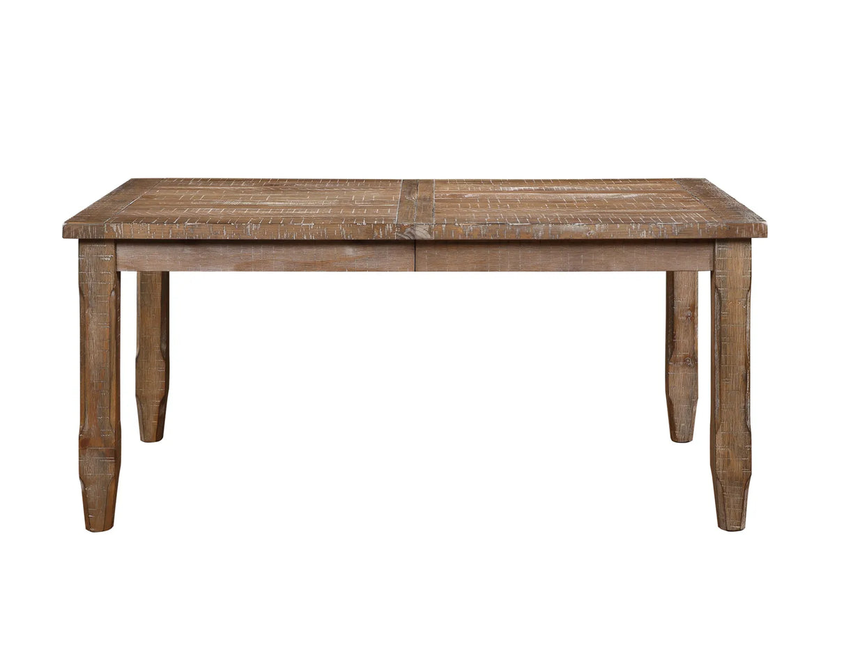 Riverdale Oatmeal/Driftwood Dining Room Set by Steve Silver at Eve Furniture