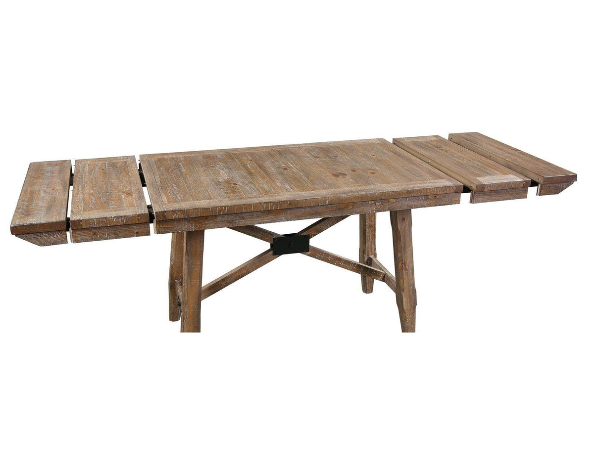 Riverdale 96-inch Counter Table w/2 12-inch Leaves by Steve Silver at Eve Furniture