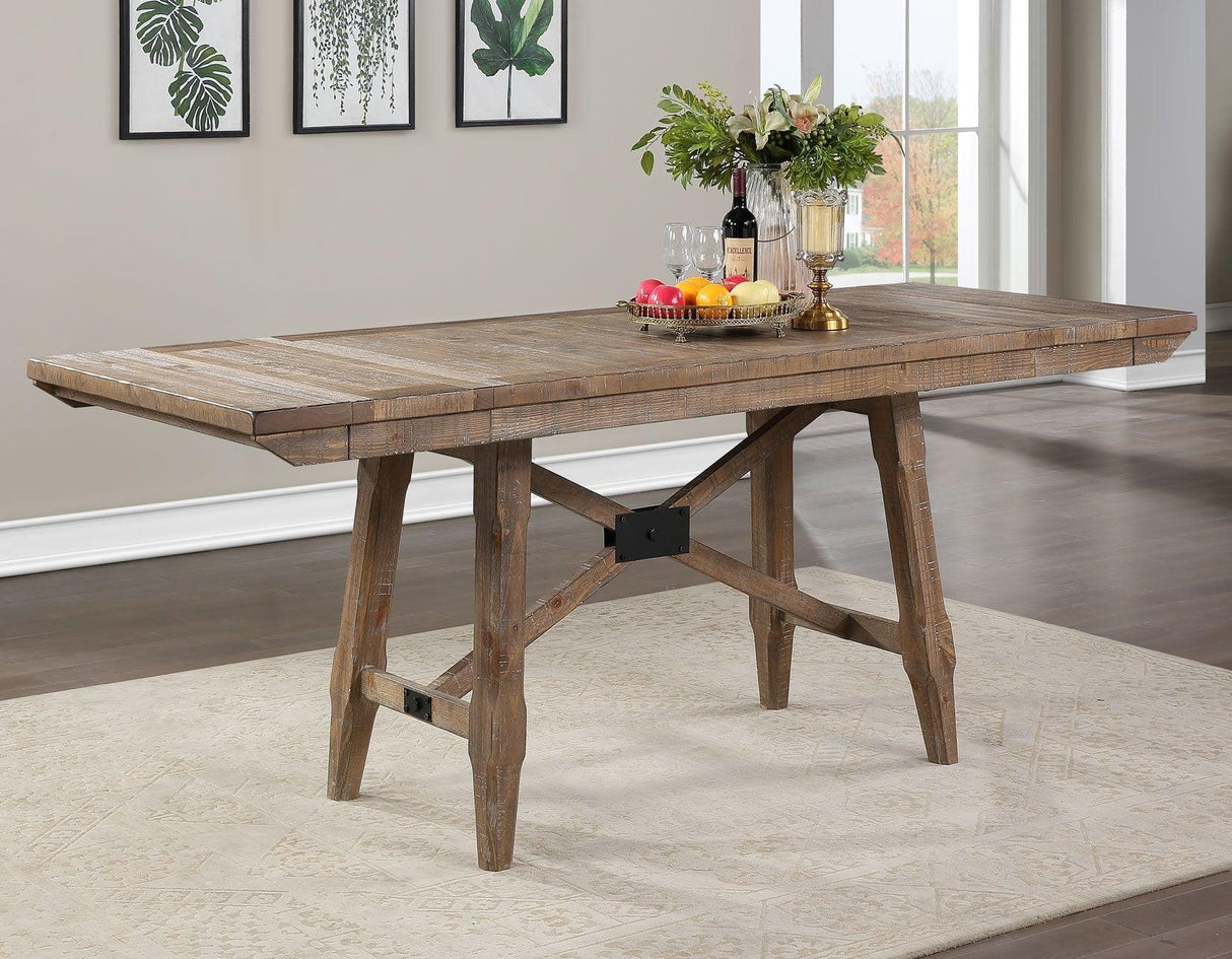 Riverdale 96-inch Counter Table w/2 12-inch Leaves by Steve Silver at Eve Furniture