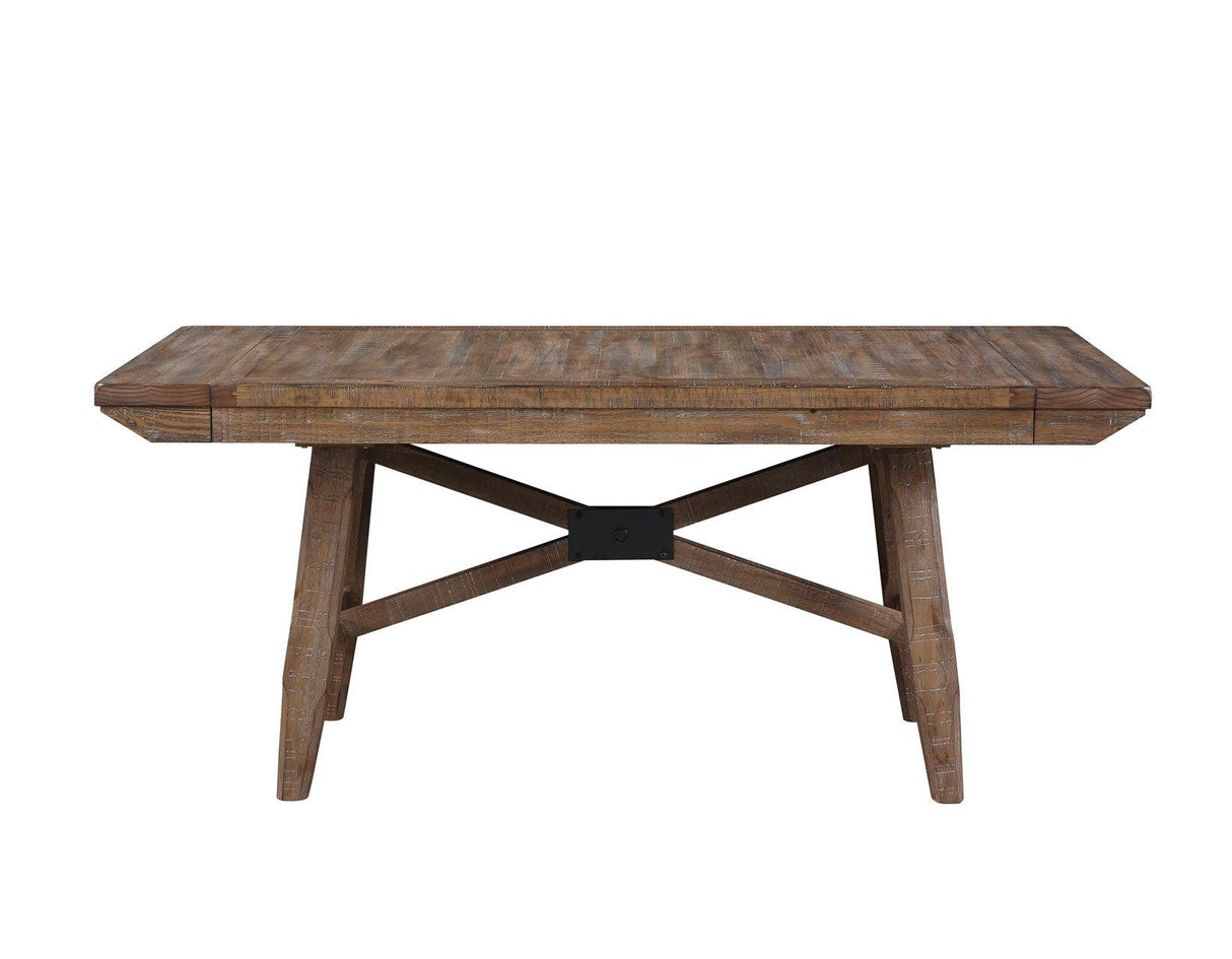 Riverdale 96-inch Dining Table w/2 12-inch Leaves by Steve Silver at Eve Furniture