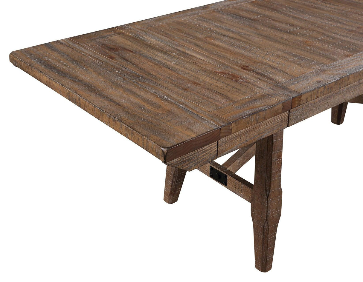 Riverdale 96-inch Dining Table w/2 12-inch Leaves by Steve Silver at Eve Furniture