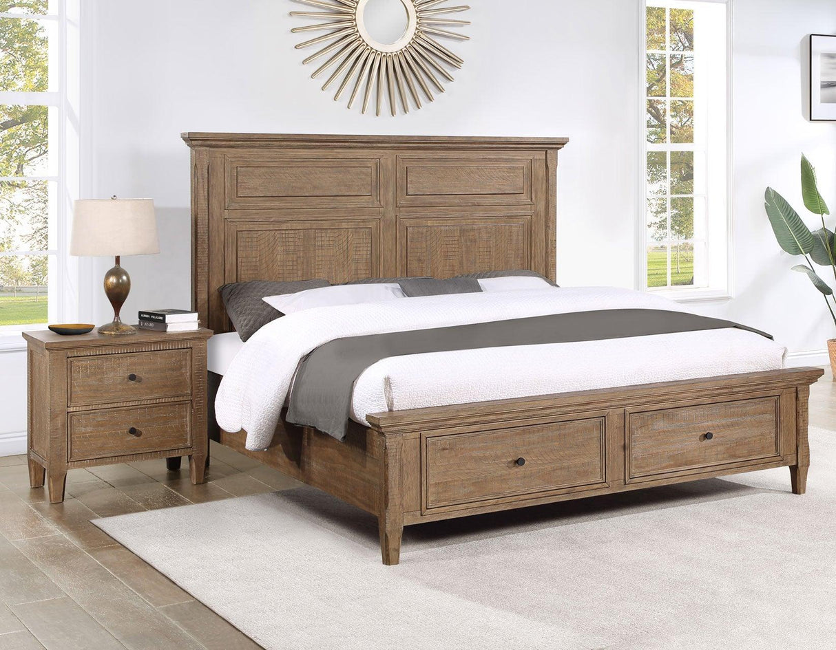Riverdale King Storage Bed by Steve Silver at Eve Furniture