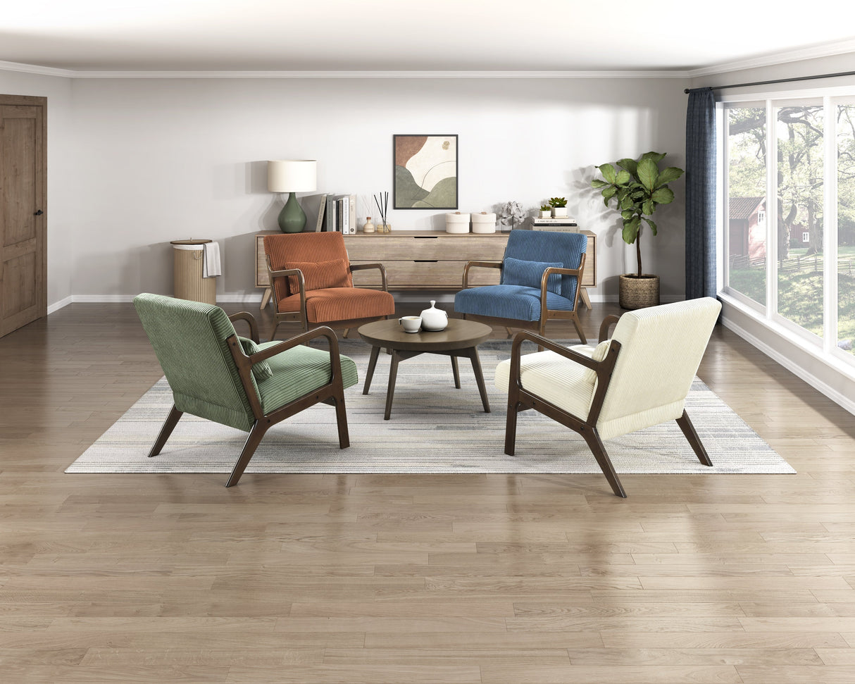 Riverton Brown Cocktail Table by Homelegance at Eve Furniture