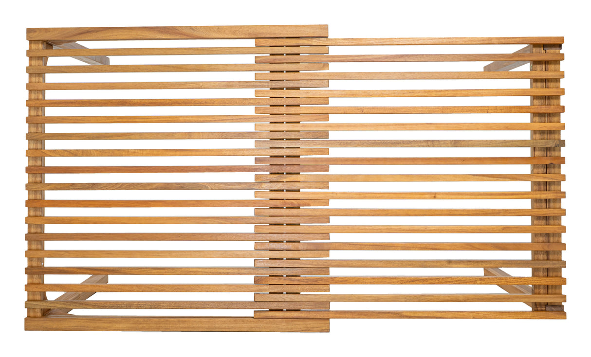 Riviera Natural Outdoor Extendable Dining Table by Zuomod at Eve Furniture