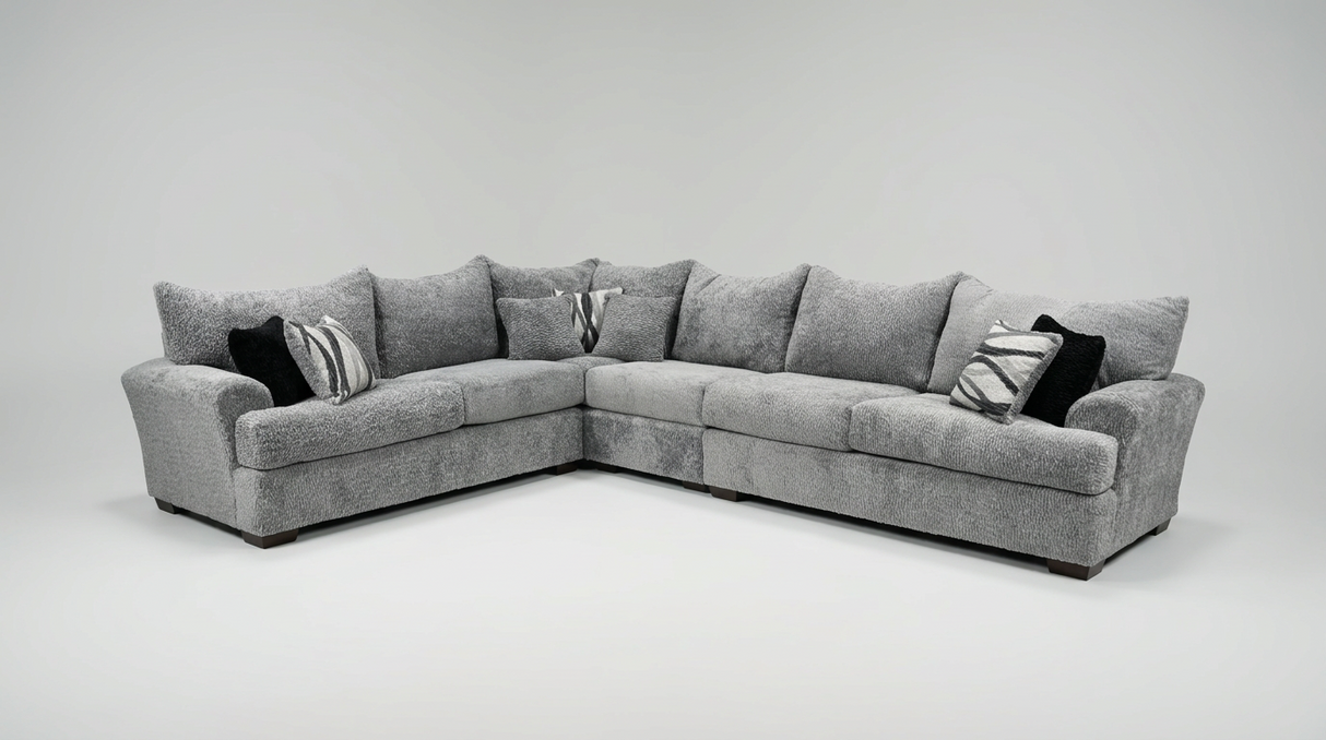 Rizz Grey Sectional by New Era Innovations at Eve Furniture