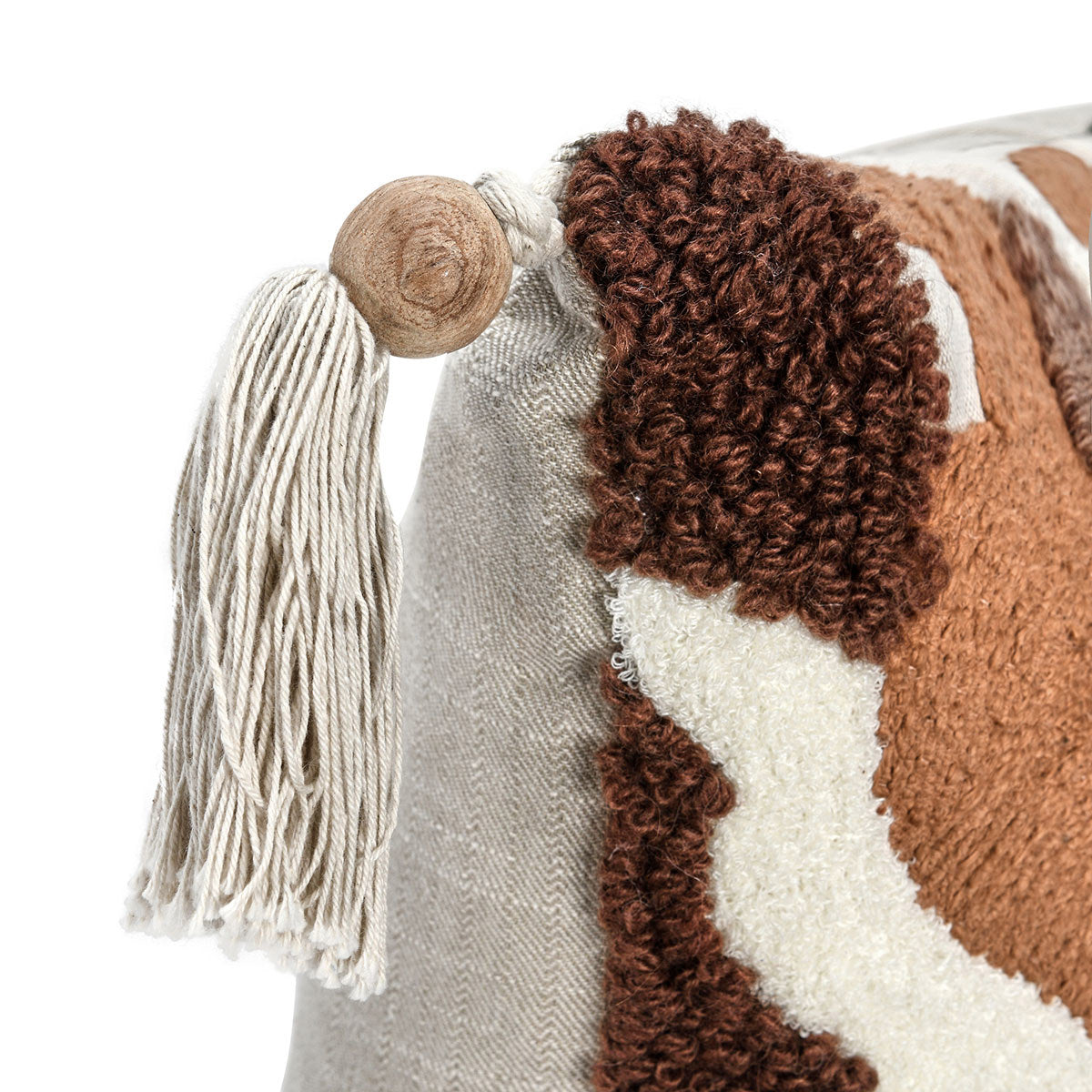 RN Caney Chestnut/Green Multi Throw Pillow (Set of 2) by Classic Home at Eve Furniture
