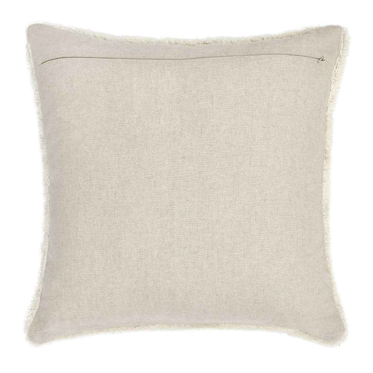 RN Mercer Ivory Wool Throw Pillow (Set of 2) by Classic Home at Eve Furniture