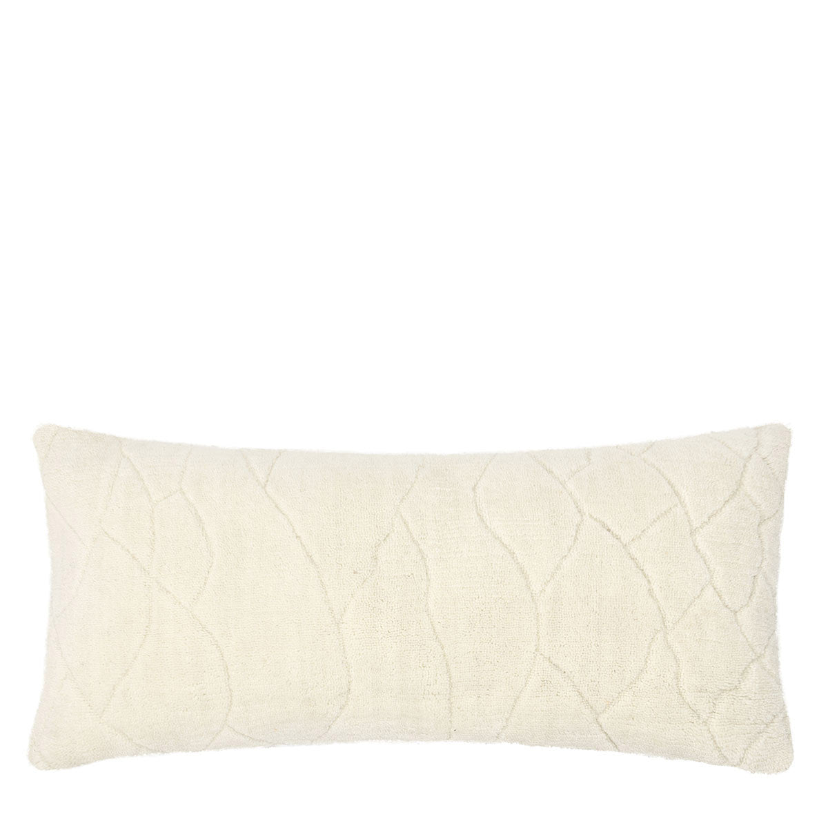 RN Mercer Ivory Wool Throw Pillow (Set of 2) by Classic Home at Eve Furniture