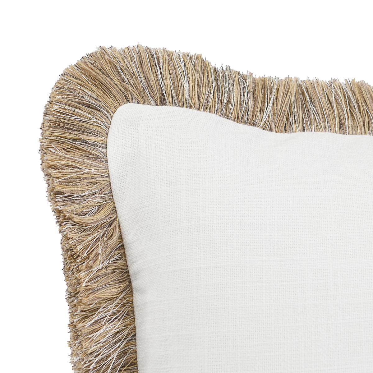 RO Cara Ivory/Natural Multiple Sizes Throw Pillow (Set of 2) by Classic Home at Eve Furniture