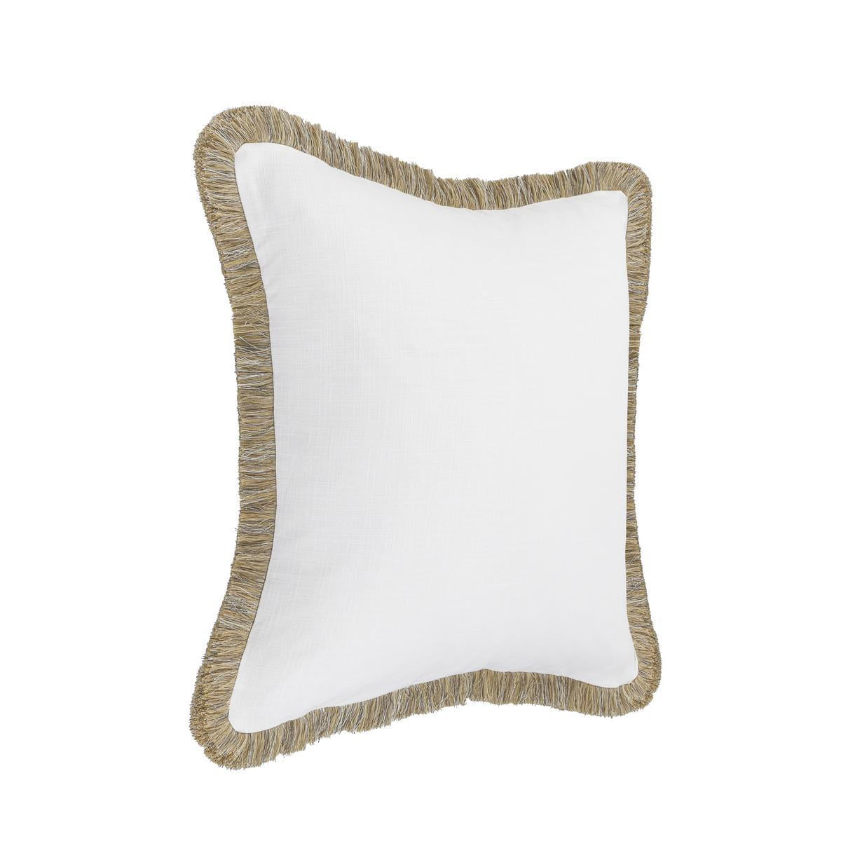RO Cara Ivory/Natural Multiple Sizes Throw Pillow (Set of 2) by Classic Home at Eve Furniture