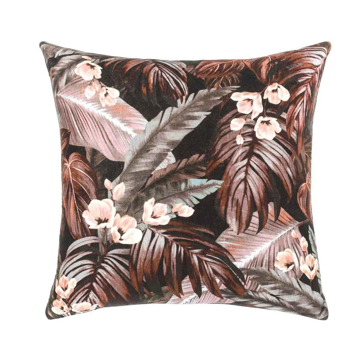 RO Makana Brown 22x22 Throw Pillow by Classic Home at Eve Furniture