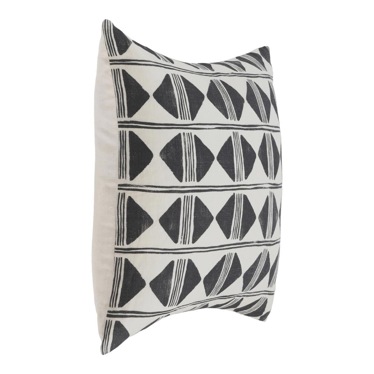 RO Nubia Black/White Multiple Sizes Cushion by Classic Home at Eve Furniture