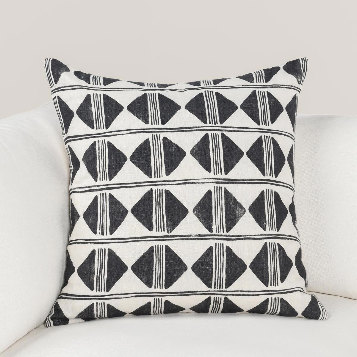 RO Nubia Black/White Multiple Sizes Cushion by Classic Home at Eve Furniture
