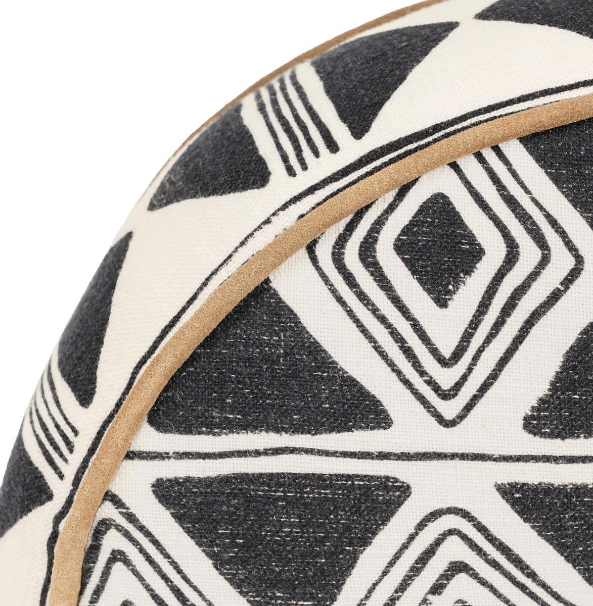 RO Nubia Black/White Multiple Sizes Cushion by Classic Home at Eve Furniture