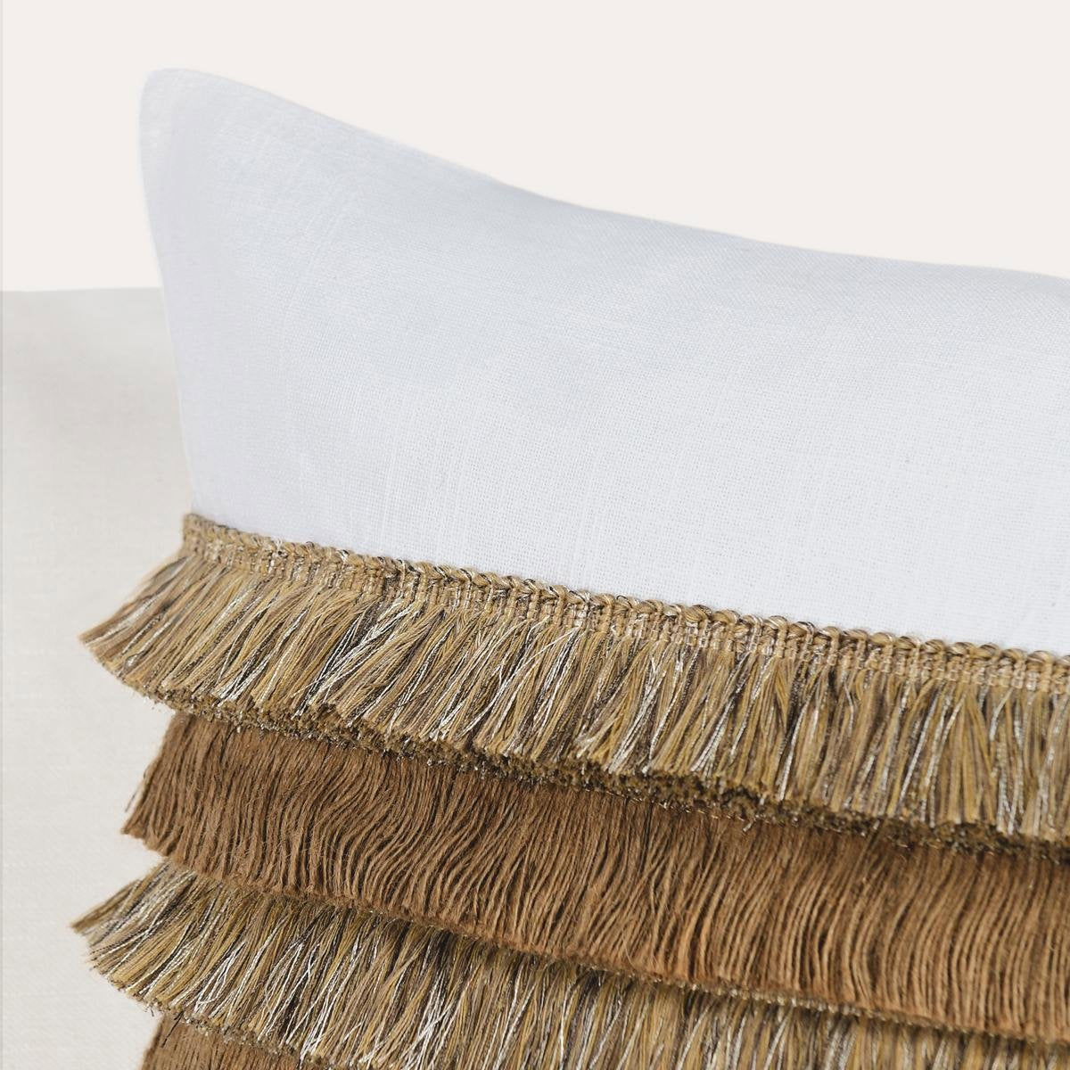 RO Safi Ivory/Natural 22x22 Throw Pillow (Set of 2) by Classic Home at Eve Furniture