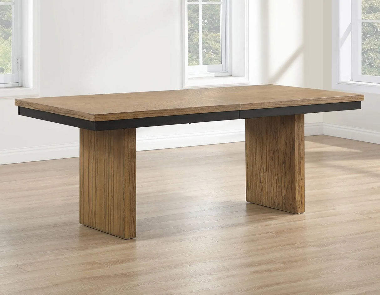 Roatan 80-96″ Table with 16″ Leaf by Steve Silver at Eve Furniture