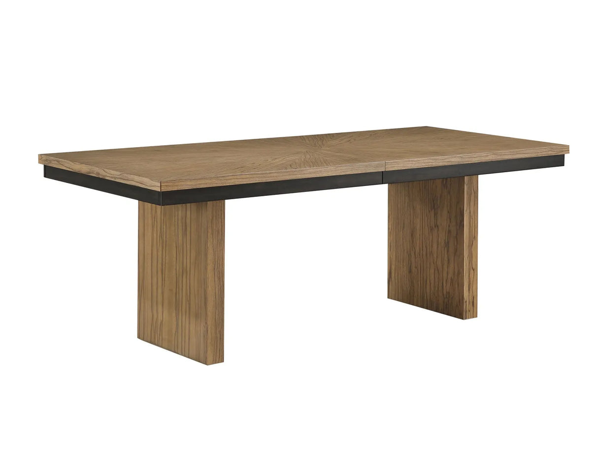 Roatan Toffee/Black Dining Room Set by Steve Silver at Eve Furniture