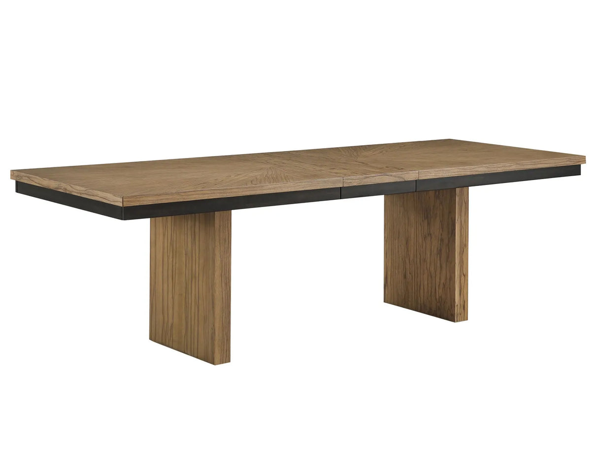 Roatan Toffee/Black Dining Room Set by Steve Silver at Eve Furniture