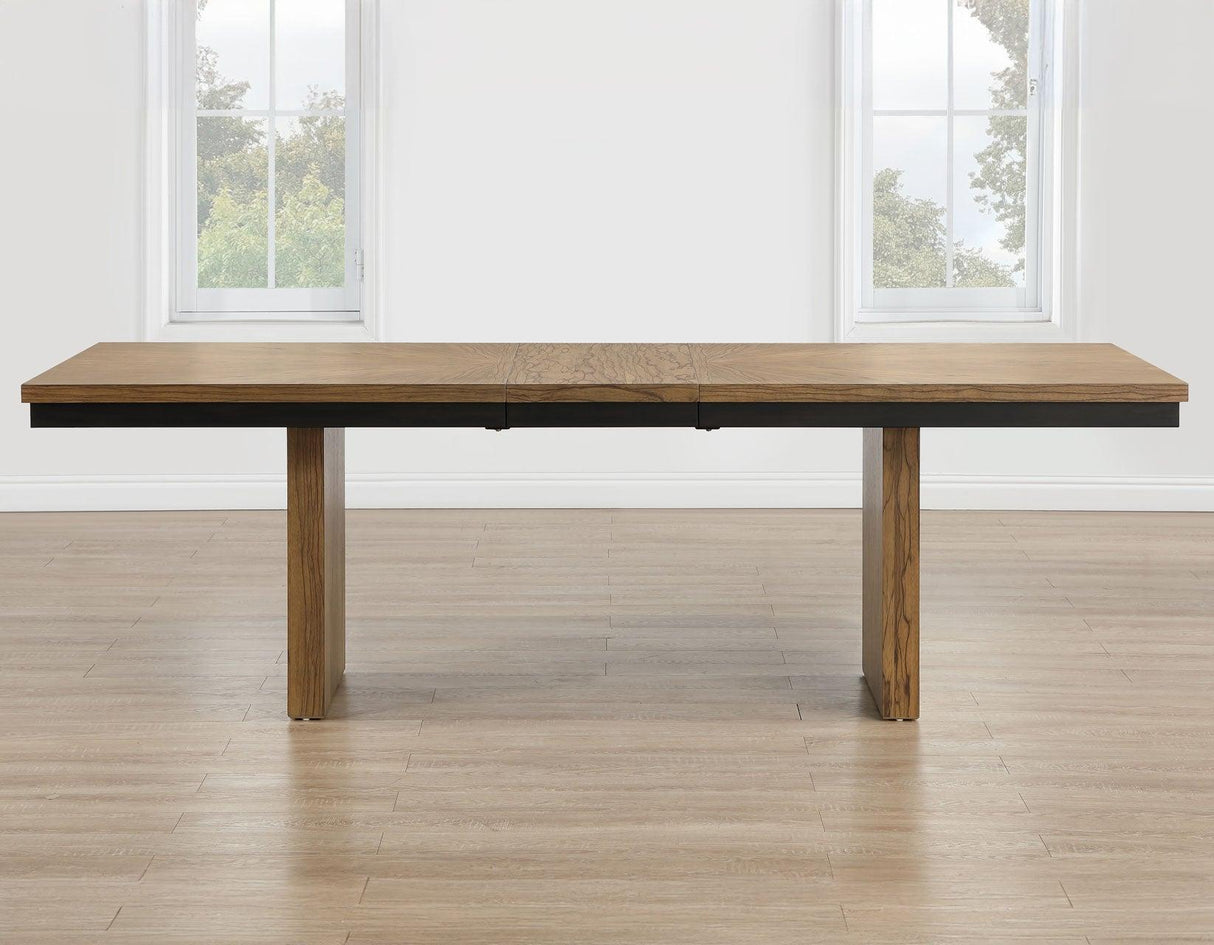 Roatan 80-96″ Table with 16″ Leaf by Steve Silver at Eve Furniture