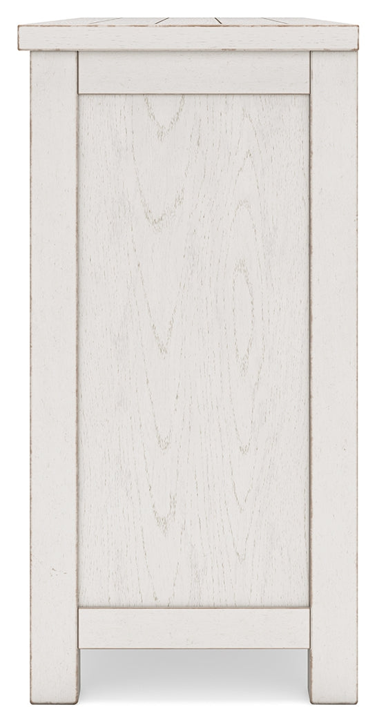 Robbinsdale Antique White Dining Server by Ashley at Eve Furniture