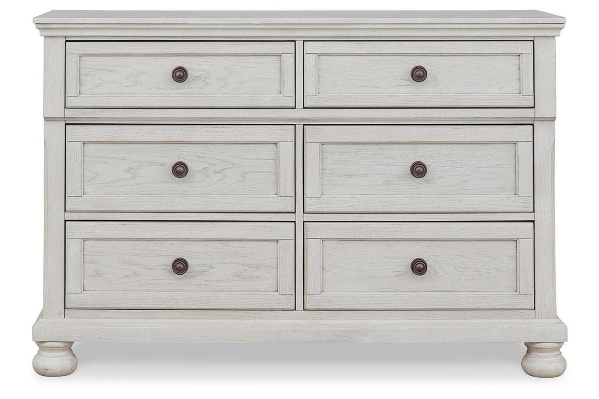 Robbinsdale Antique White Dresser by Ashley at Eve Furniture