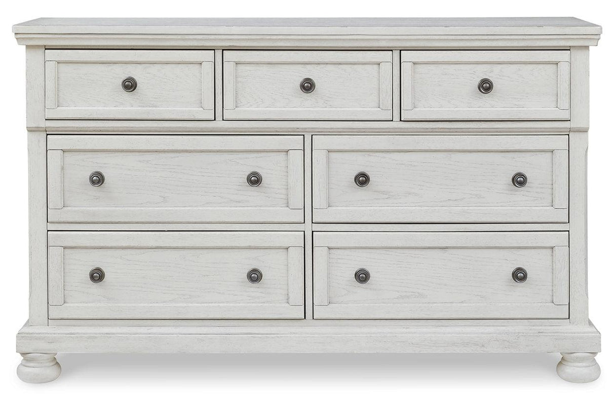 Robbinsdale Antique White Dresser by Ashley at Eve Furniture