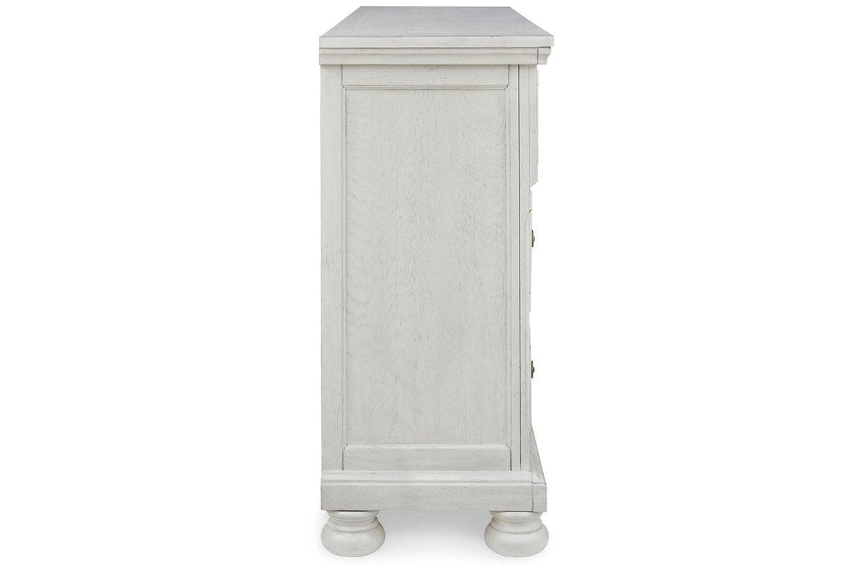 Robbinsdale Antique White Dresser by Ashley at Eve Furniture