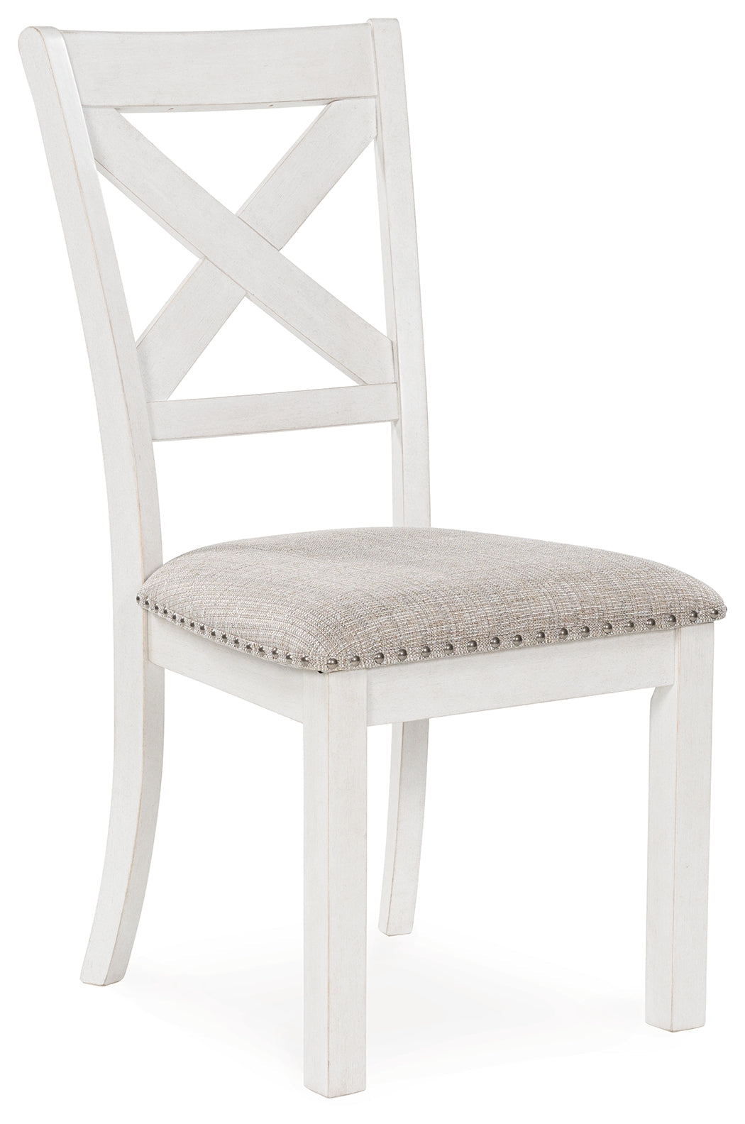 Robbinsdale Antique White Extendable Dining Room Set by Ashley at Eve Furniture
