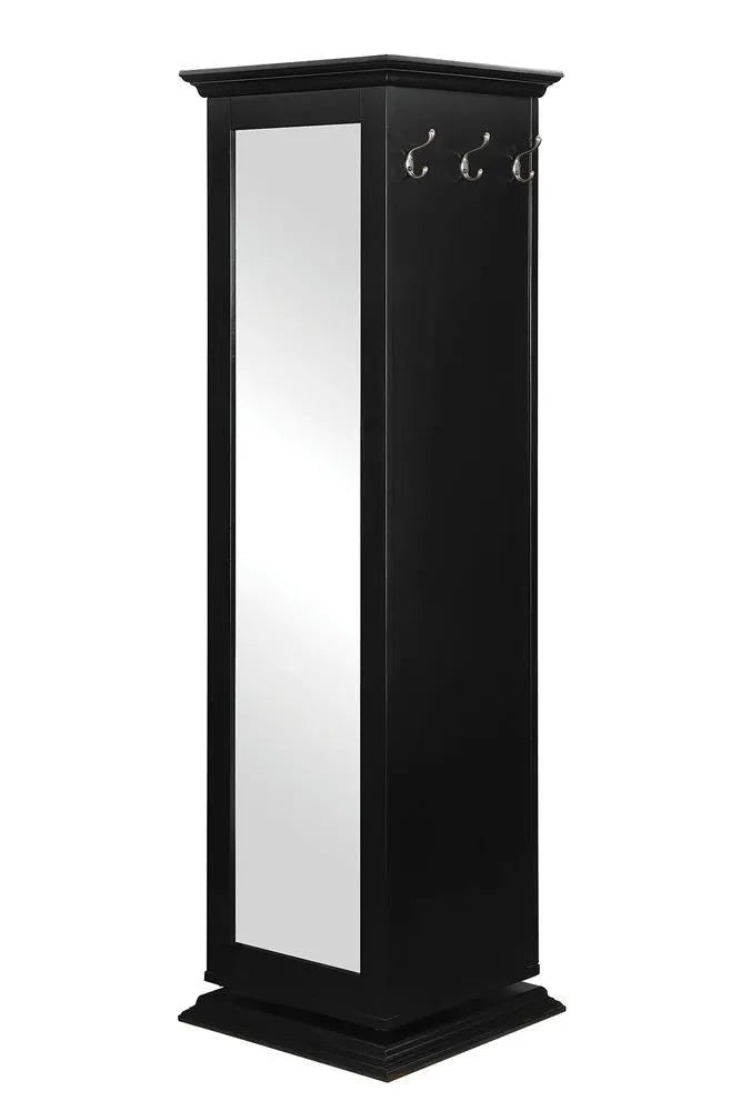 Robinsons Black Swivel Accent Cabinet with Cork Board by Coaster at Eve Furniture