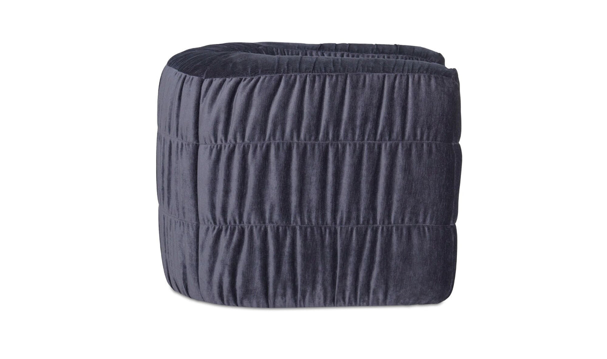 Robson Swivel Chair Navy by Moe's Home at Eve Furniture