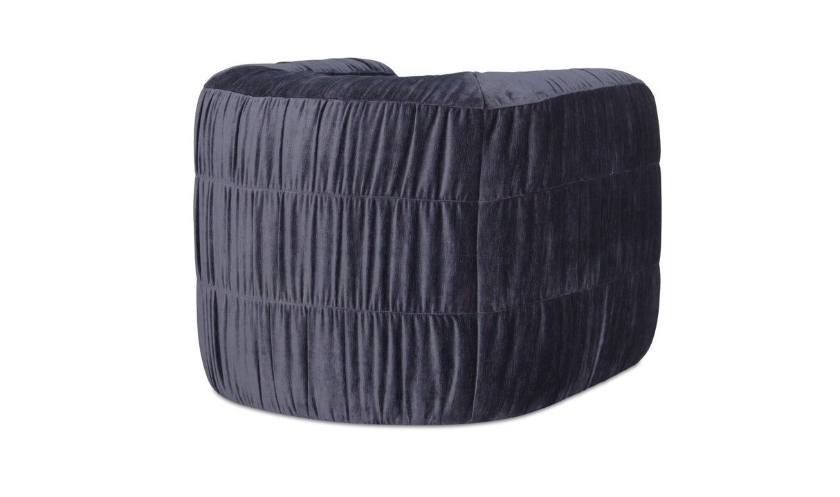 Robson Swivel Chair Navy by Moe's Home at Eve Furniture