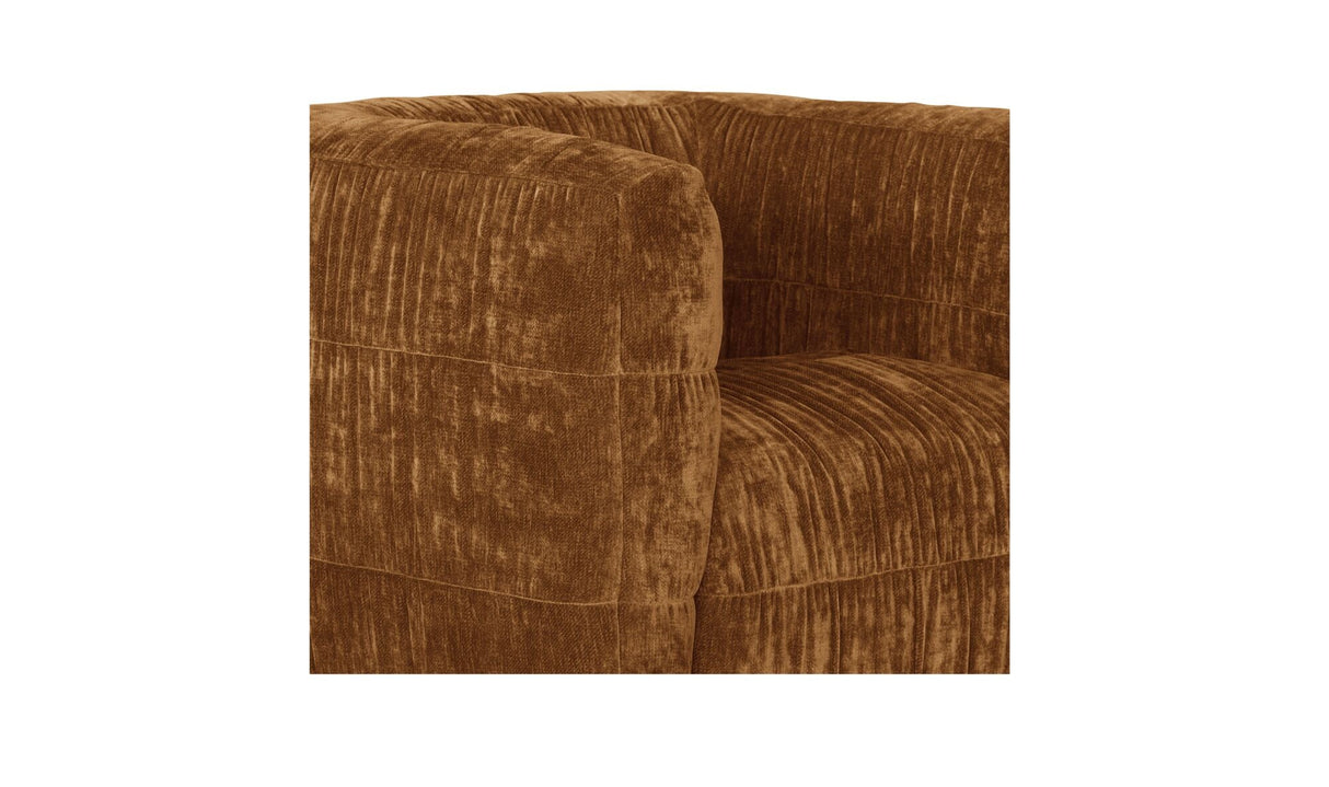 Robson Swivel Chair Toffee by Moe's Home at Eve Furniture