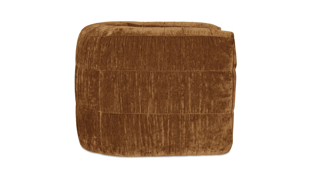 Robson Swivel Chair Toffee by Moe's Home at Eve Furniture