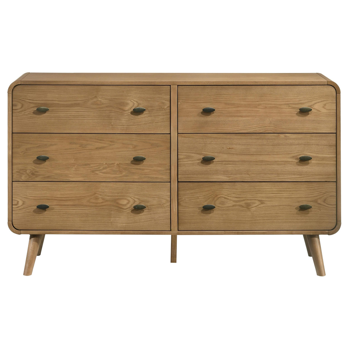 Robyn Light Ash 6-Drawer Dresser by Coaster at Eve Furniture