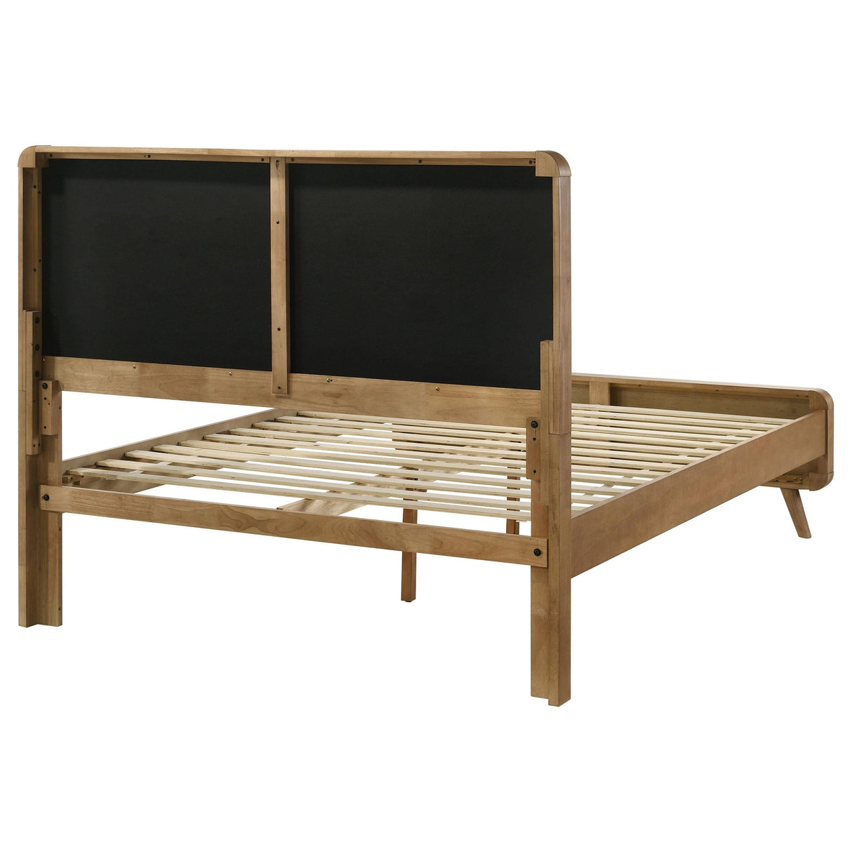 Robyn Light Ash Wood Eastern King Platform Bed by Coaster at Eve Furniture