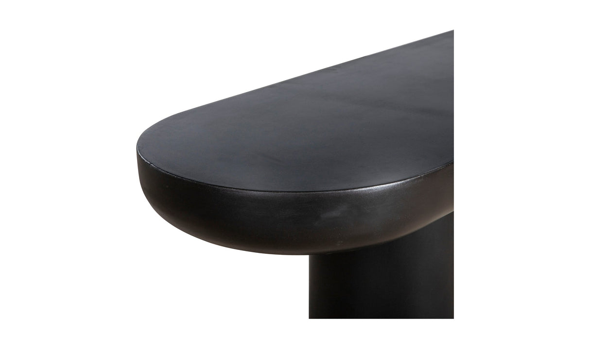 Rocca Bench Black by Moe's Home at Eve Furniture