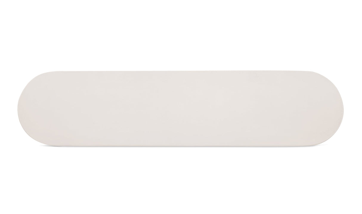 Rocca Bench Cream by Moe's Home at Eve Furniture