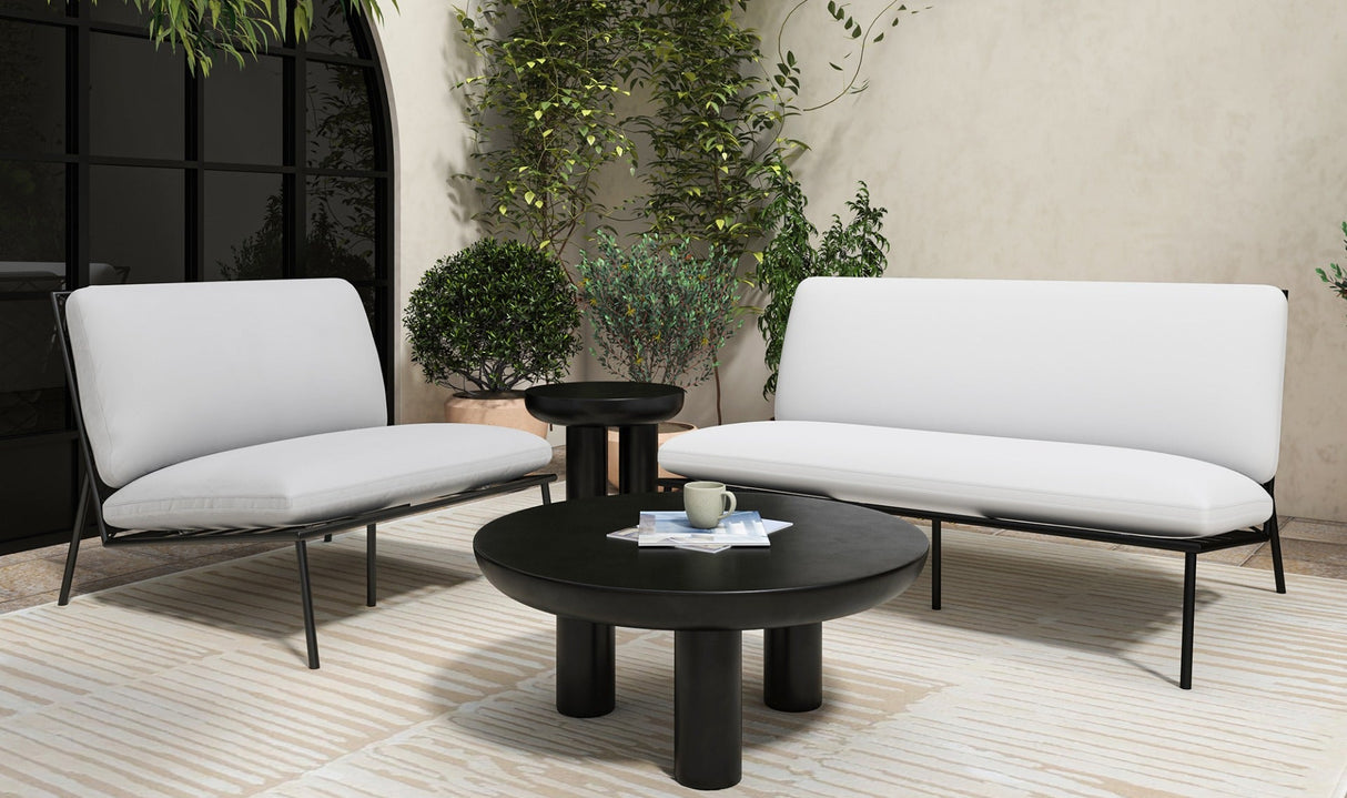 Rocca Coffee Table Black by Moe's Home at Eve Furniture