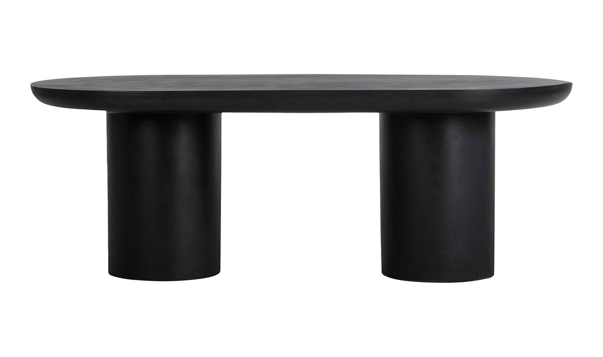 Rocca Dining Table Black by Moe's Home at Eve Furniture