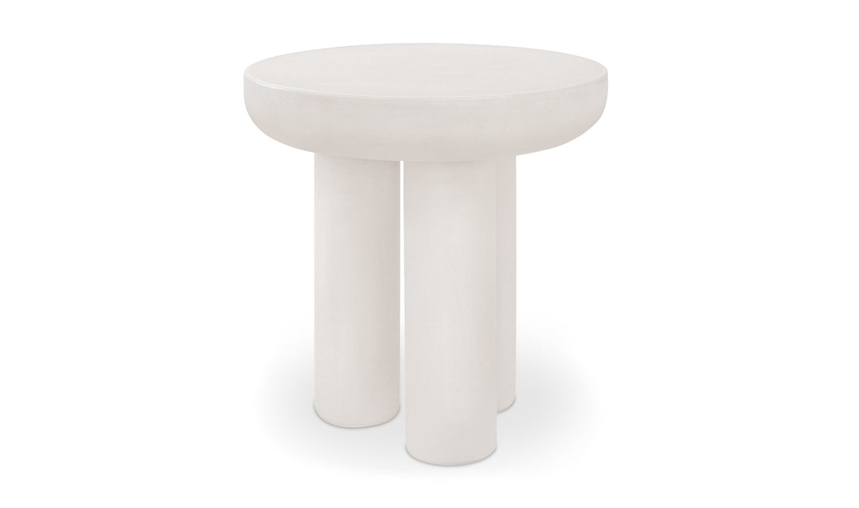 Rocca Side Table Cream by Moe's Home at Eve Furniture