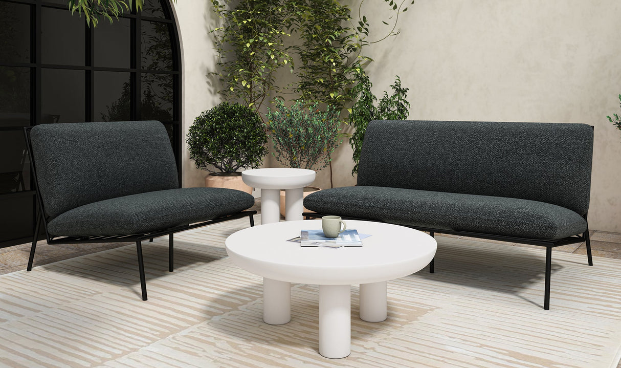Rocca Side Table Cream by Moe's Home at Eve Furniture