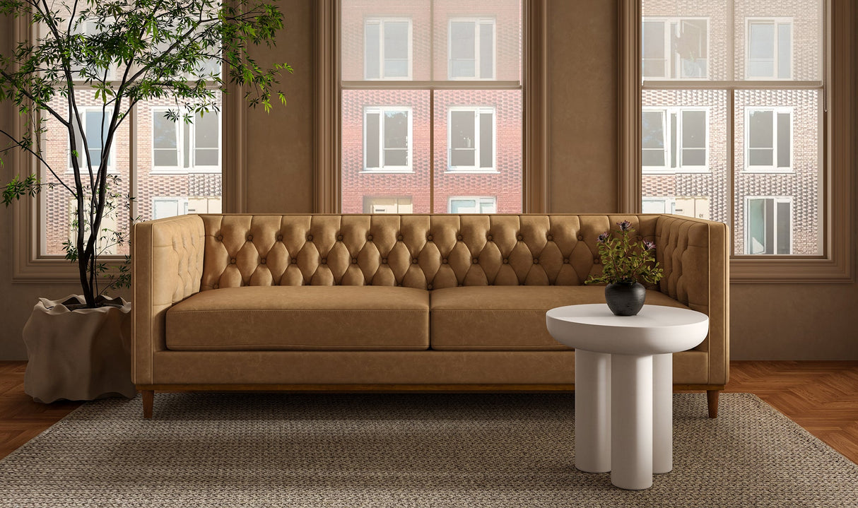 Rocca Side Table Cream by Moe's Home at Eve Furniture