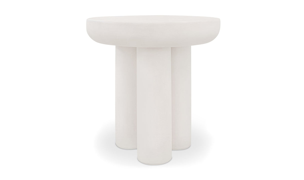 Rocca Side Table Cream by Moe's Home at Eve Furniture