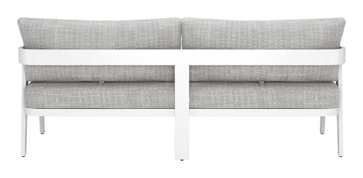 Roccia Gray Outdoor Sofa by Zuomod at Eve Furniture