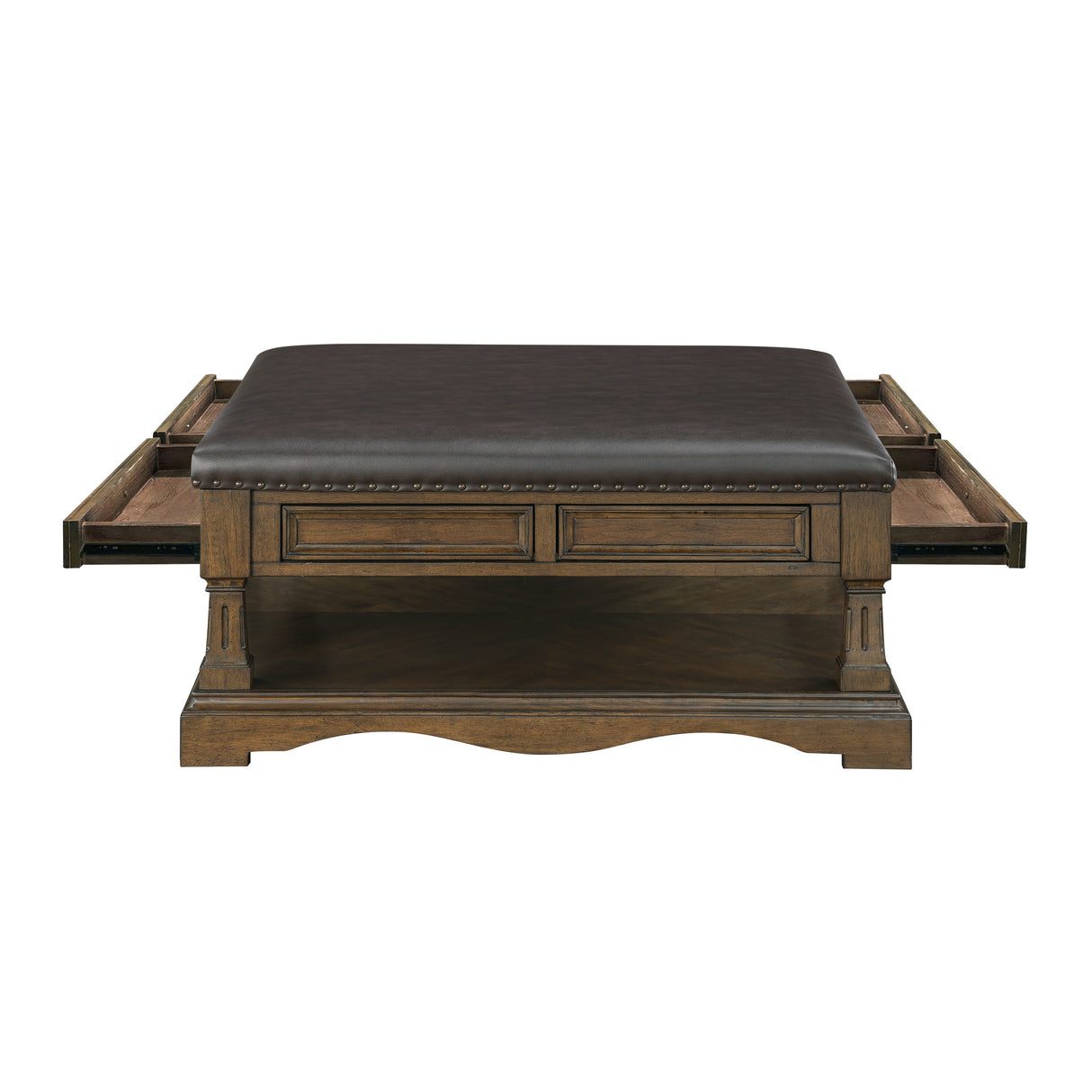 Rochester Antique Bronze Chairside End Table