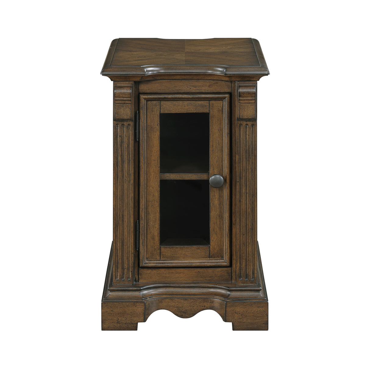 Rochester Antique Bronze Chairside End Table
