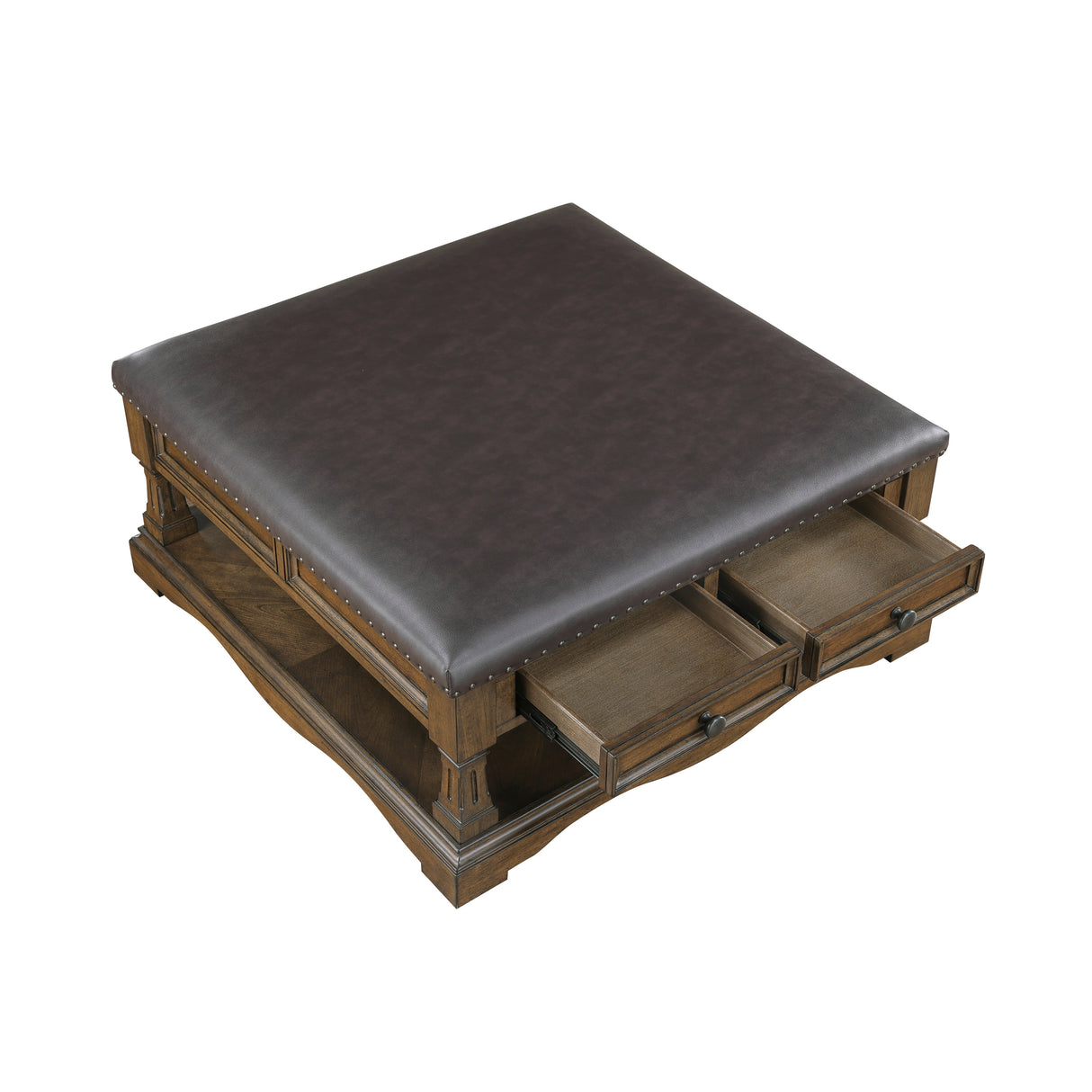 Rochester Dark Brown Cocktail Table
