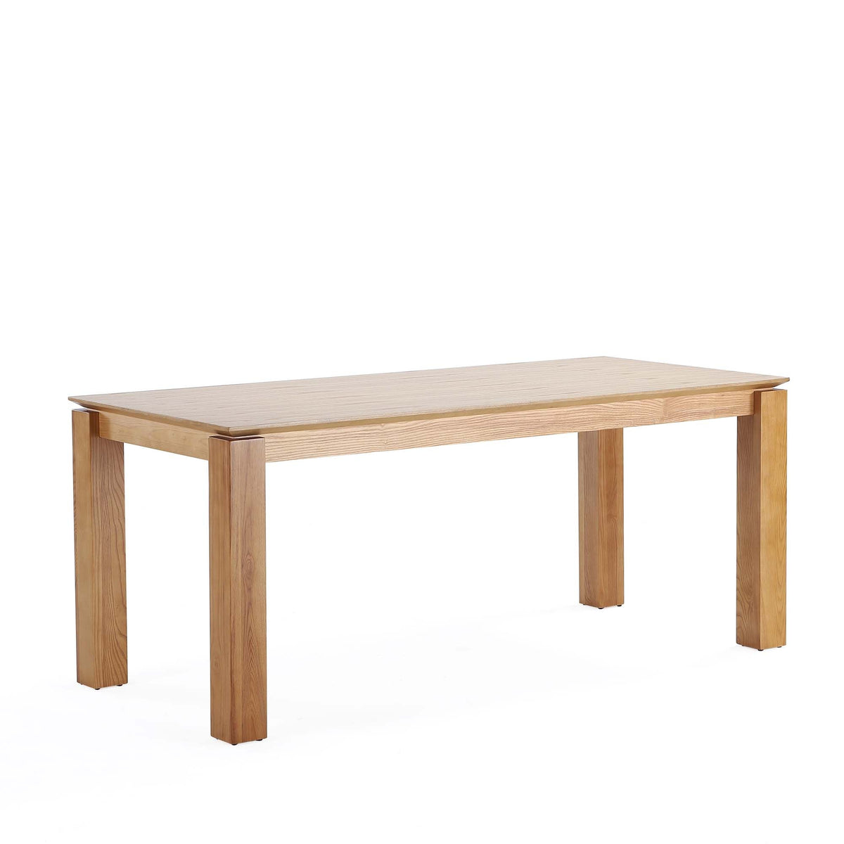 Rockaway 70.86 Dining Table in Nature by Manhattan Comfort at Eve Furniture